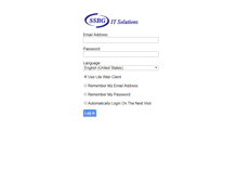 Tablet Screenshot of mail.ssbg.com.cn